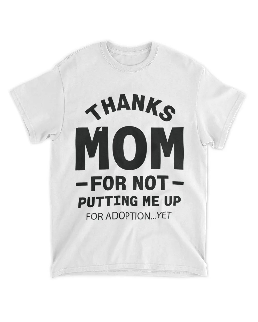 Mama Boy Mom Funny Tee - White
